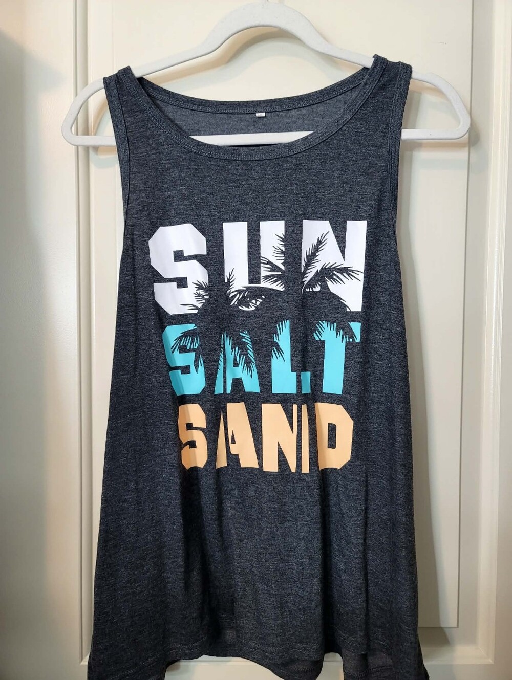 Sun Salt Sand Womens Tank Top XL
